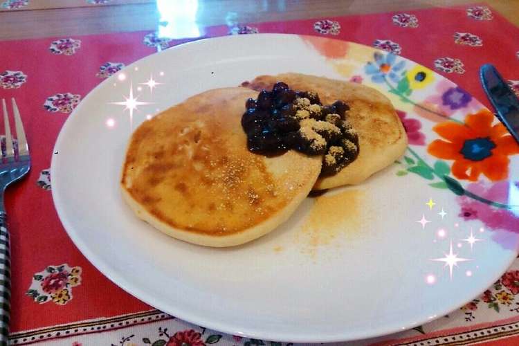 グルテンフリー 卵なし きなこパンケーキ レシピ 作り方 By Yukitchens クックパッド 簡単おいしいみんなのレシピが354万品