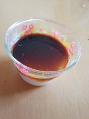 和風のとろとろミルクプリンの写真