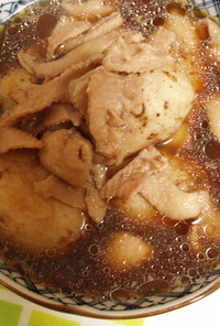 里芋と鳥皮の煮物