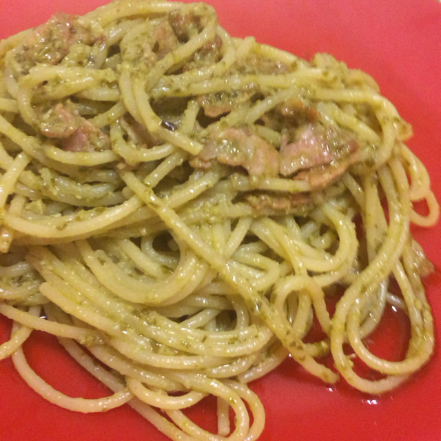 市販ソースで簡単ジェノベーゼパスタ レシピ 作り方 By Leikana クックパッド 簡単おいしいみんなのレシピが356万品