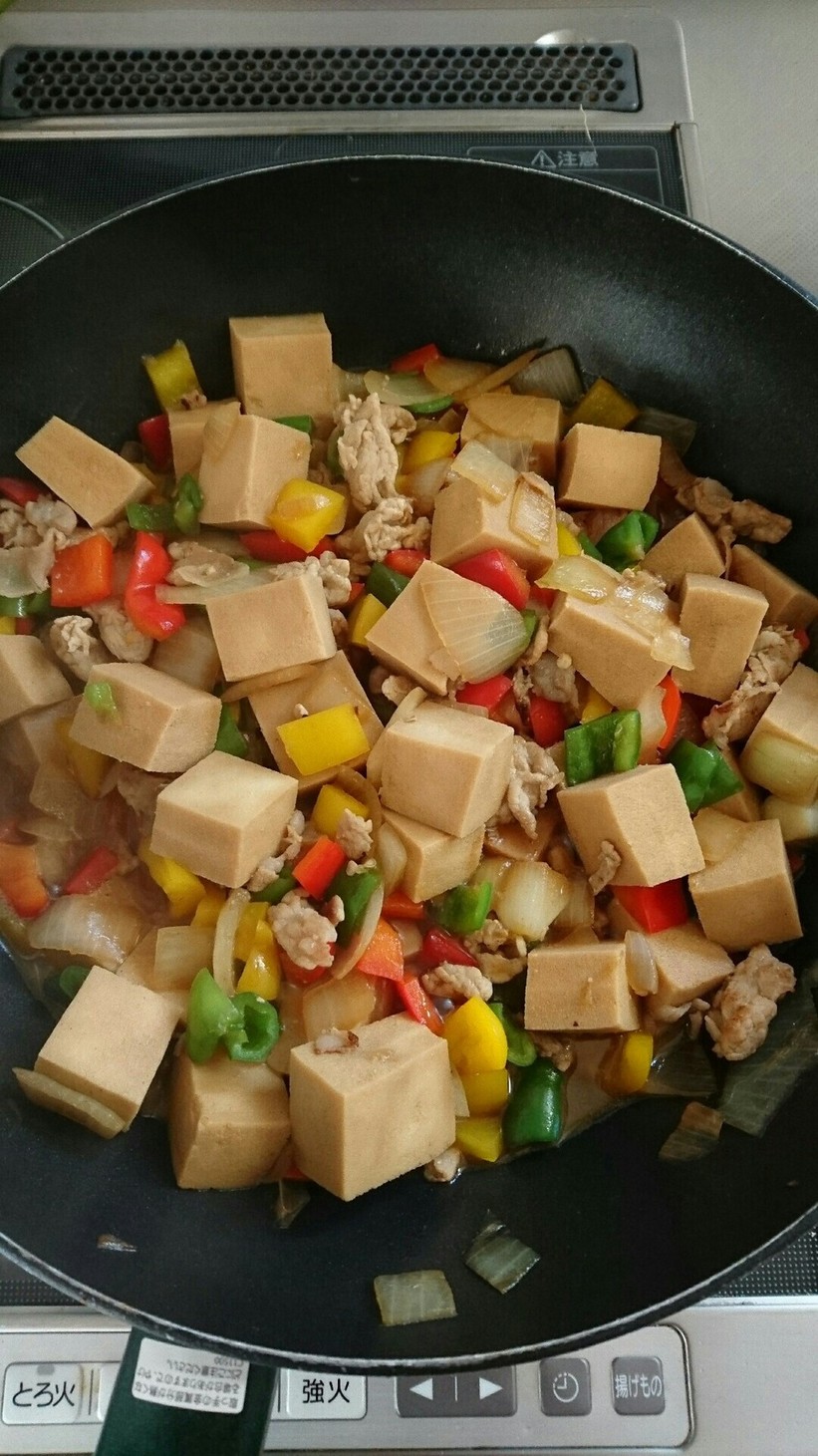 作りおき★高野豆腐のオイスターソース炒めの画像