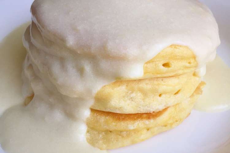 チーズソースたっぷり スフレパンケーキ レシピ 作り方 By ちゅんまっち クックパッド 簡単おいしいみんなのレシピが359万品