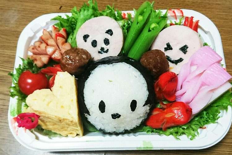 ミッキーのツムツム弁当 レシピ 作り方 By ひかほのママ クックパッド