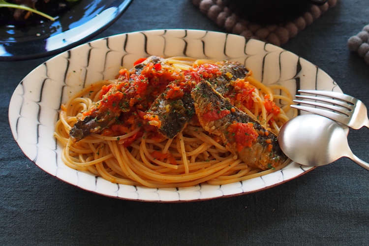 いわしとフレッシュトマトソースのパスタ レシピ 作り方 By 3peiチサト クックパッド 簡単おいしいみんなのレシピが352万品