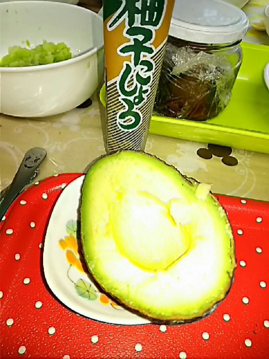 すぐ食べたい！！アボカド柚子胡椒マヨの画像
