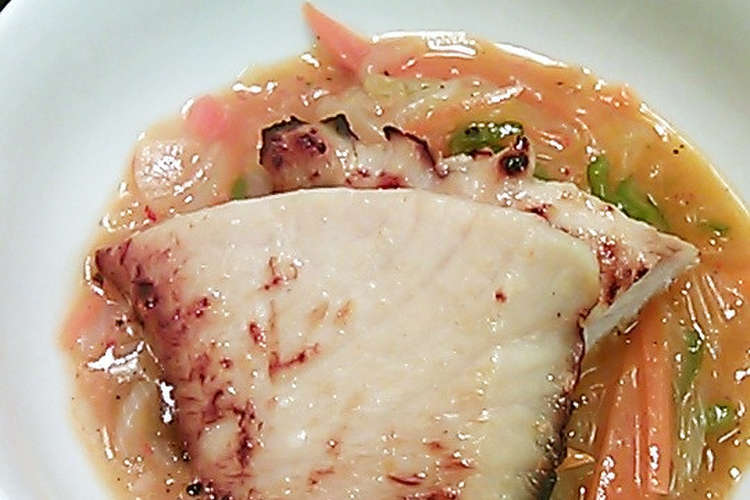 まかじき西京中華あんかけ レシピ 作り方 By 赤紫芋介 クックパッド 簡単おいしいみんなのレシピが360万品