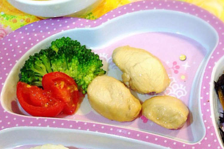 離乳食完了期 ささみのお酢煮 レシピ 作り方 By H Mama クックパッド 簡単おいしいみんなのレシピが354万品