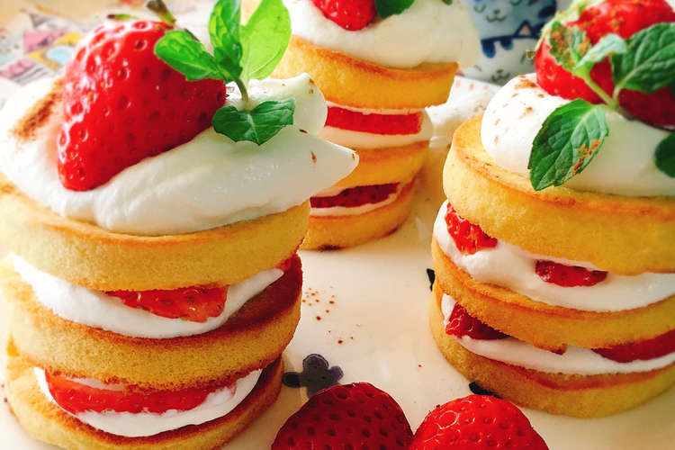高野豆腐のアメリカンショートケーキ レシピ 作り方 By Misumisu07 クックパッド 簡単おいしいみんなのレシピが355万品