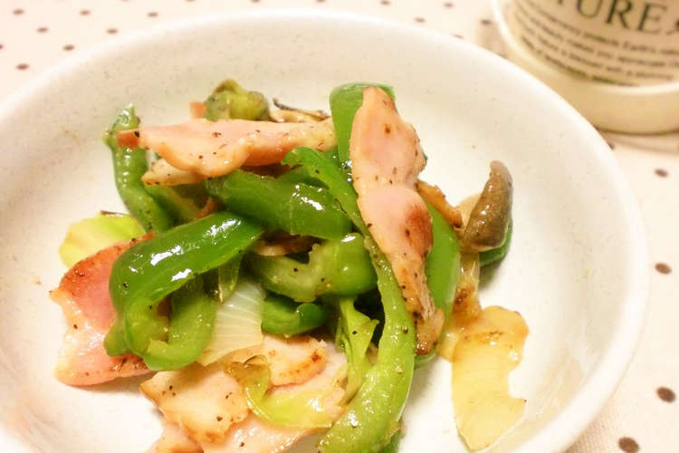 ぱぱっと ベーコンと野菜のバター炒め レシピ 作り方 By こころうさぎ 彡 クックパッド 簡単おいしいみんなのレシピが360万品
