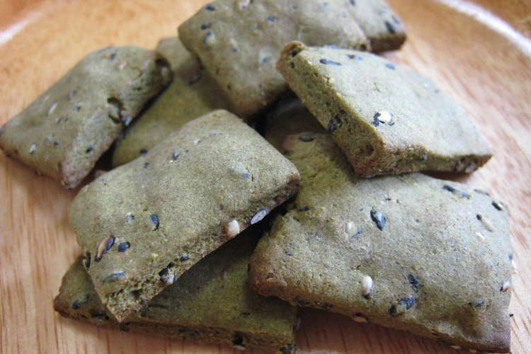 わらびもちのきなこで簡単 腹持ちクッキー レシピ 作り方 By Mikatetote クックパッド 簡単おいしいみんなのレシピが360万品