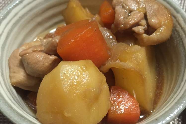 牛 豚 鶏で 簡単おいしい肉じゃが レシピ 作り方 By まよびーむ クックパッド 簡単おいしいみんなのレシピが351万品