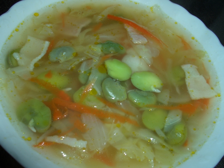 春野菜の実沢山スープの画像