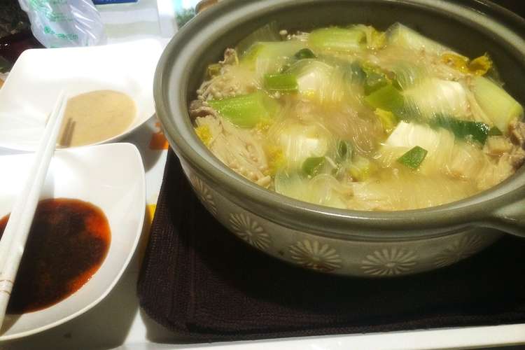 おじやが美味しい水炊き鍋 レシピ 作り方 By S1motuk1 クックパッド