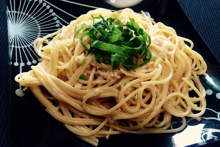 簡単混ぜるだけ 大葉の和風パスタ レシピ 作り方 By Coco A クックパッド 簡単おいしいみんなのレシピが360万品