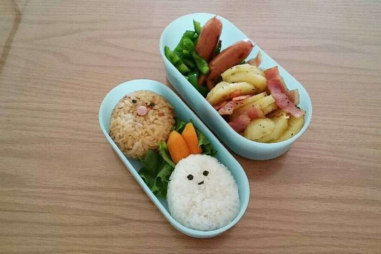 簡単 すみっこぐらしキャラ弁 レシピ 作り方 By ひろままりん クックパッド 簡単おいしいみんなのレシピが360万品