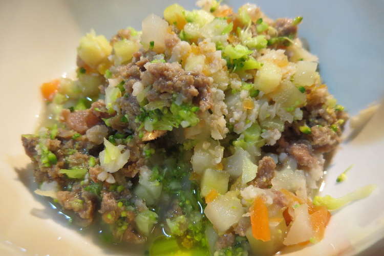 愛犬ごはん 作り置き 肉と野菜のポトフ レシピ 作り方 By エマもぺろり クックパッド 簡単おいしいみんなのレシピが360万品