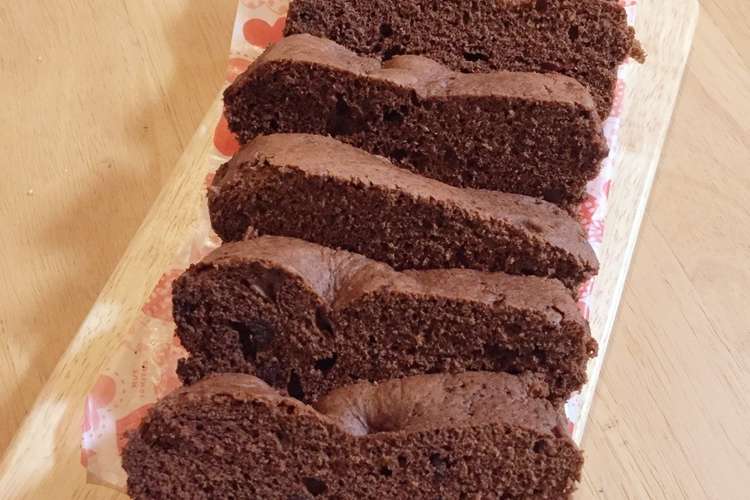びっくり 焼かないチョコチップケーキ レシピ 作り方 By Lunoca クックパッド
