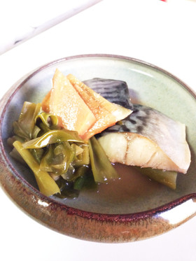 レンジで速攻 酢生姜で鯖の酒蒸し