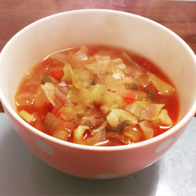 -5キロ☆デトックスミネストローネ