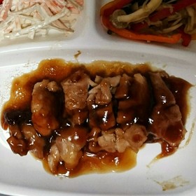 照り焼きチキン(レンジで)
