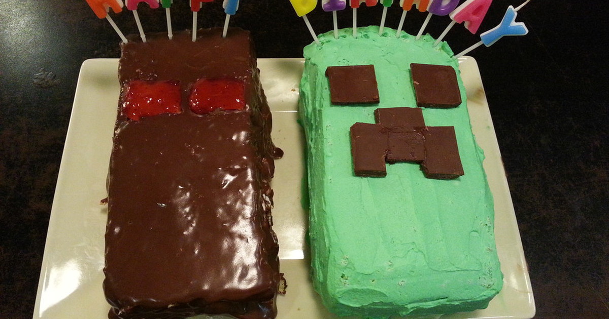 お誕生日マインクラフトケーキ レシピ 作り方 By ごんさんち クックパッド 簡単おいしいみんなのレシピが372万品