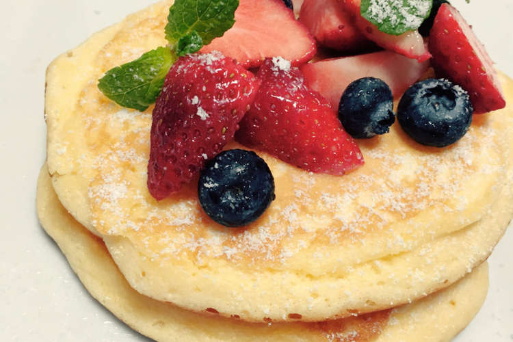 グルテンフリー ふわふわ米粉パンケーキ レシピ 作り方 By おちょろちゃん クックパッド 簡単おいしいみんなのレシピが350万品