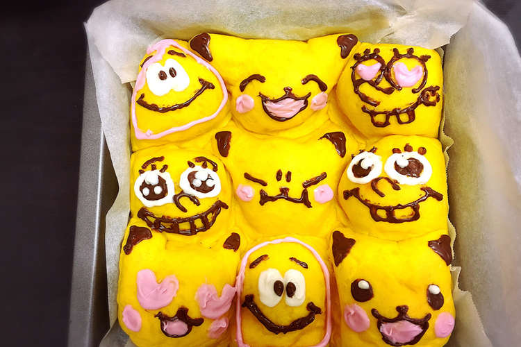 ちぎりパン ピカチュウ スポンジボブ レシピ 作り方 By ふなきくち クックパッド 簡単おいしいみんなのレシピが362万品