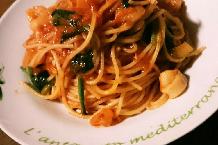 アヒージョリメイク 簡単ペスカトーレ レシピ 作り方 By Shizuku55 クックパッド 簡単おいしいみんなのレシピが375万品