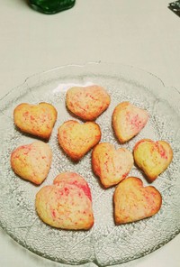 不思議なピンクのマーブルクッキー♡♡