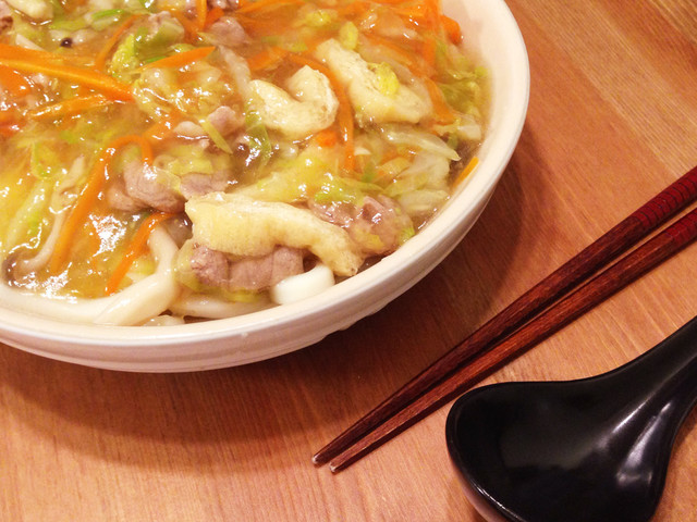 2歳と食べる 野菜のあんかけうどん レシピ 作り方 By でこま クックパッド 簡単おいしいみんなのレシピが376万品
