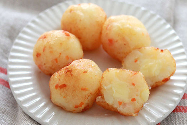 幼児食にも 野菜たっぷりジャガイモ揚げ餅 レシピ 作り方 By Rogstyle クックパッド 簡単おいしいみんなのレシピが360万品