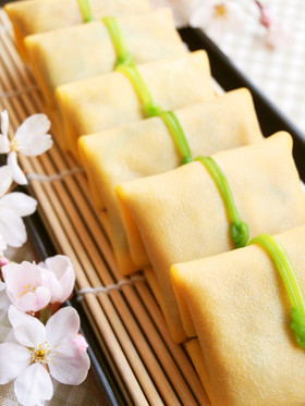 お弁当に春巻き餡でふくさ巻き♪
