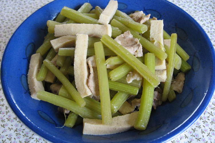 ふきと凍み豆腐 高野豆腐 の炒め煮 レシピ 作り方 By ミセス高橋 クックパッド 簡単おいしいみんなのレシピが352万品
