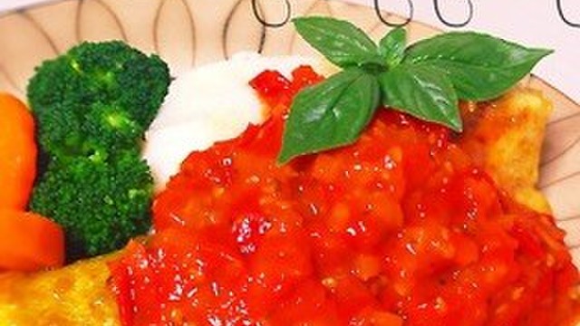 即席トマトソース 鱈のムニエルカレー風味 レシピ 作り方 By なんなんわーるど クックパッド 簡単おいしいみんなのレシピが353万品