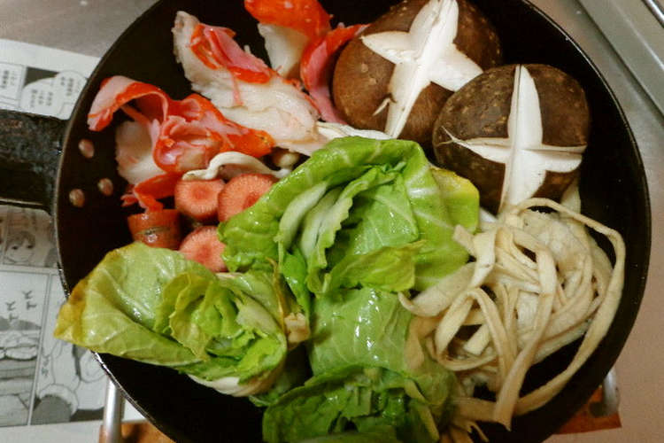最速の大サソリと歩き茸の水炊き レシピ 作り方 By 嬉野ダイバー クックパッド 簡単おいしいみんなのレシピが351万品