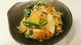 栄養たっぷり♪3色野菜としらすの副菜
