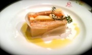 サーモンと青りんごの鶏肉テリーヌの写真