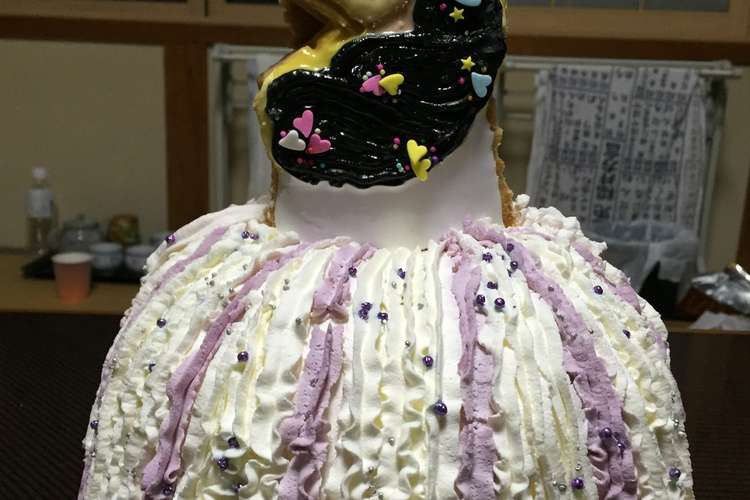 全部食べれる ウェディングドレスケーキ レシピ 作り方 By おっきぃぃ クックパッド 簡単おいしいみんなのレシピが350万品