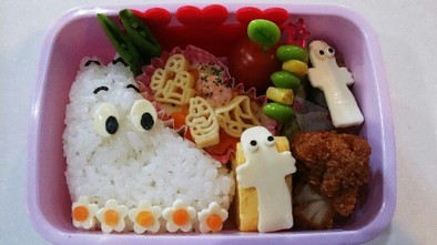 キャラ弁 ムーミンの写真