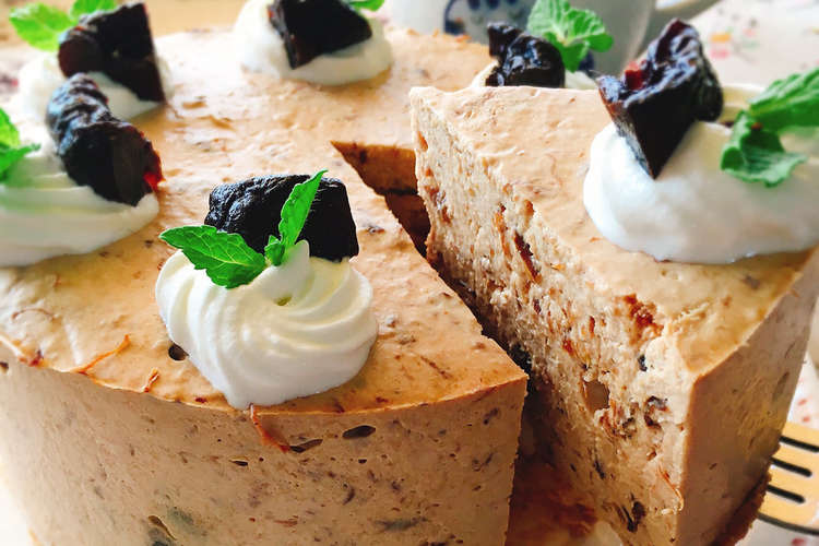 お砂糖なし プルーンレアチーズケーキ レシピ 作り方 By Misumisu07 クックパッド 簡単おいしいみんなのレシピが355万品