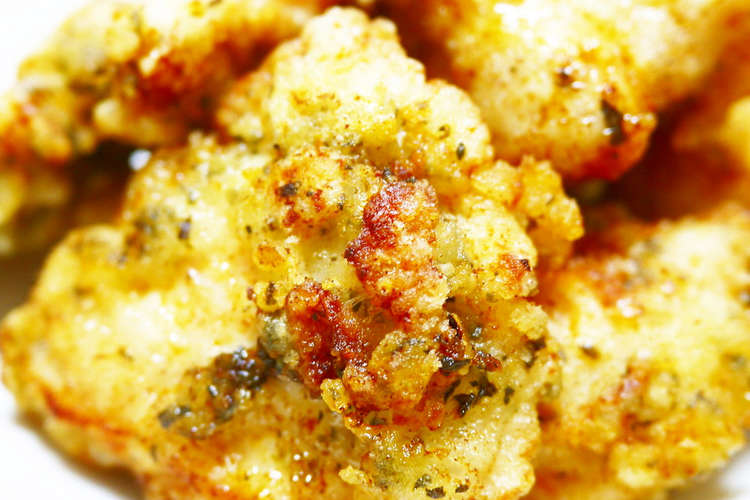 油フライパン5mm バジルレモン塩唐揚げ レシピ 作り方 By ほっこり の クックパッド 簡単おいしいみんなのレシピが359万品