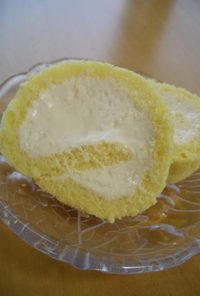 バニラムース♡ロールケーキ