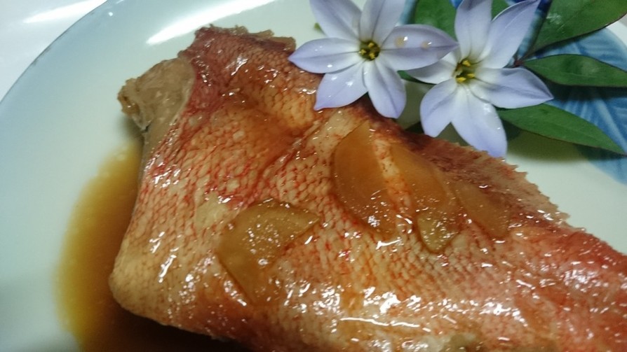お年寄り絶賛シリーズ❗赤魚煮付け❗の画像