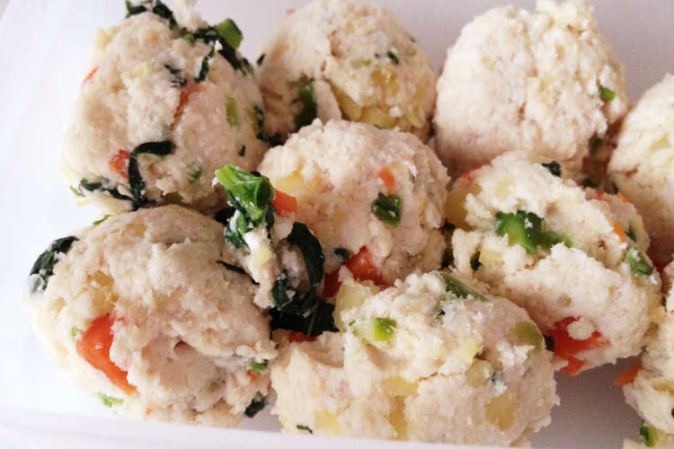 おからと野菜のお団子 犬 ダイエット レシピ 作り方 By Sana Hpy クックパッド 簡単おいしいみんなのレシピが365万品