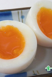 塩味が効いた味卵を簡単に作る方法♪