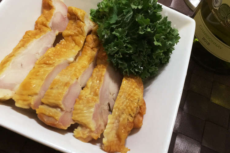 お家で簡単に燻製 手作りスモークチキン レシピ 作り方 By きゃめまま クックパッド