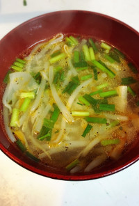 簡単！3分で美味しい中華風スープ！