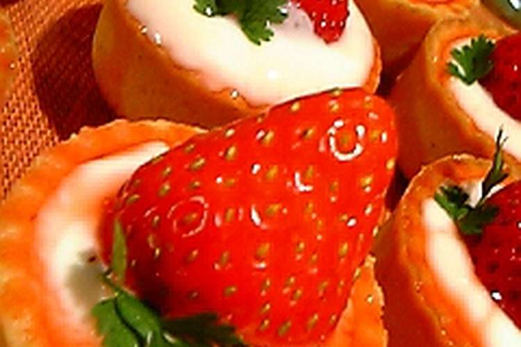 簡単 カワイイ いちごのプチタルト レシピ 作り方 By Sugarlesscat クックパッド 簡単おいしいみんなのレシピが366万品