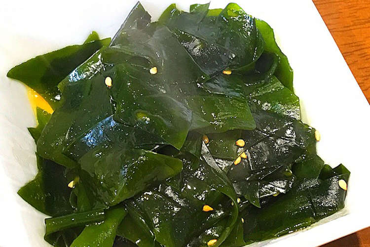 わかめのごま油炒め レシピ 作り方 By ばぁばまんま クックパッド
