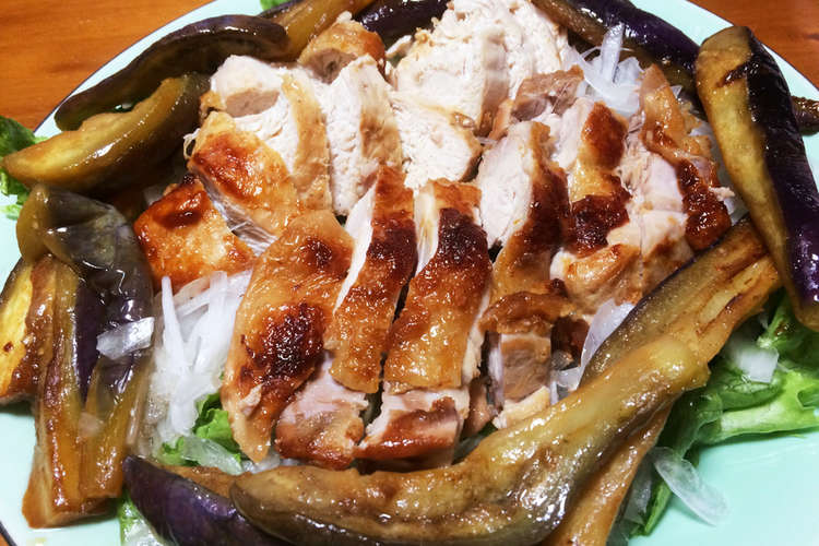 メチャ旨 鶏モモ肉とムネ肉とナスのソテー レシピ 作り方 By ミセスオリーブ クックパッド